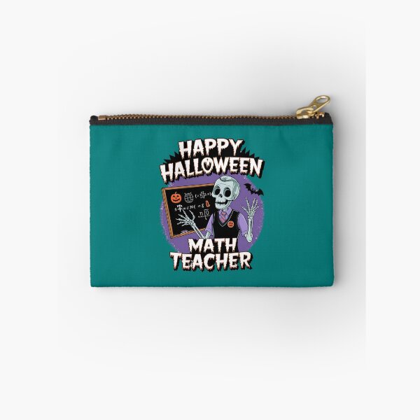 Item preview, Happy Halloween Math Teacher – Spooky Classroom Fun designed and sold by TeeGrit.