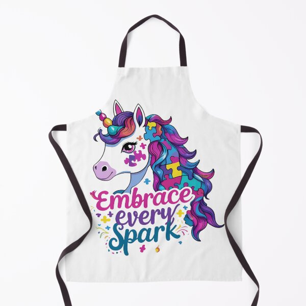 Item preview, Embrace Every Spark Unicorn designed and sold by zoughlal.