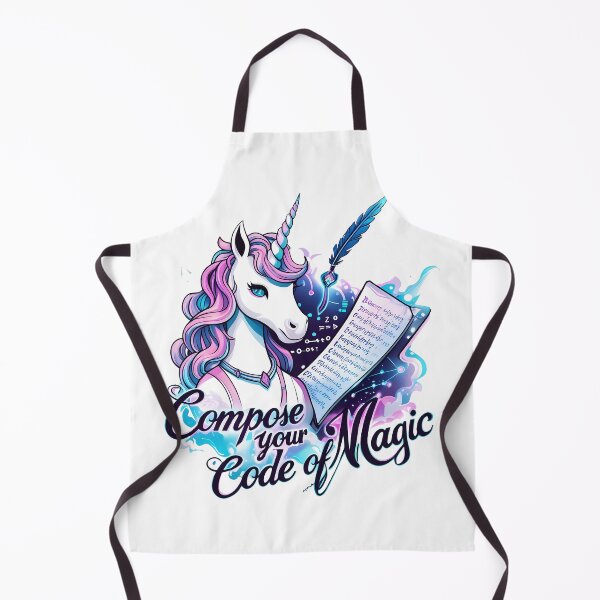 Item preview, Compose Your Code of Magic Unicorn designed and sold by zoughlal.