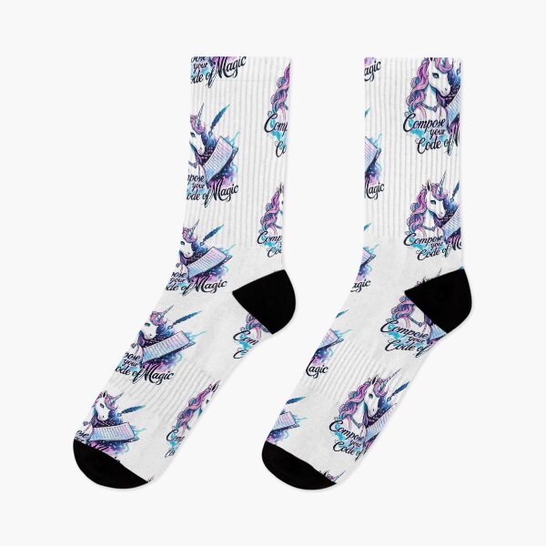 Item preview, Compose Your Code of Magic Unicorn designed and sold by zoughlal.