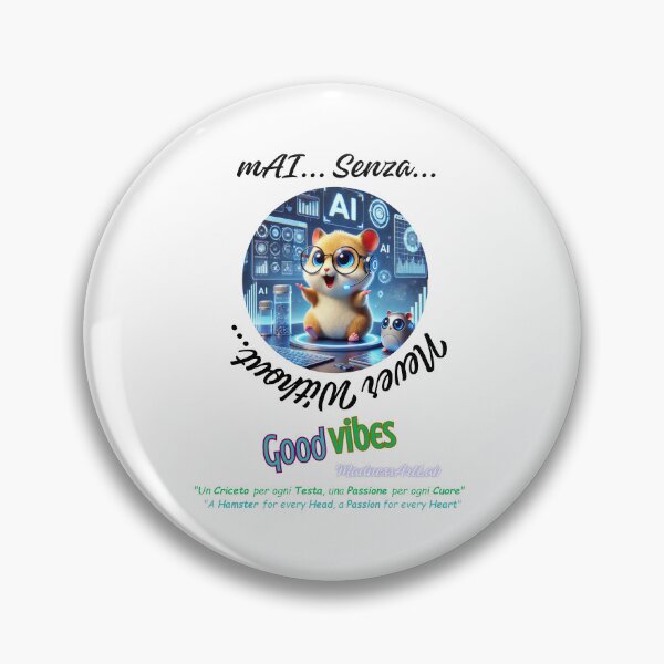Item preview, AI hamster designed and sold by MadnessArtLab.