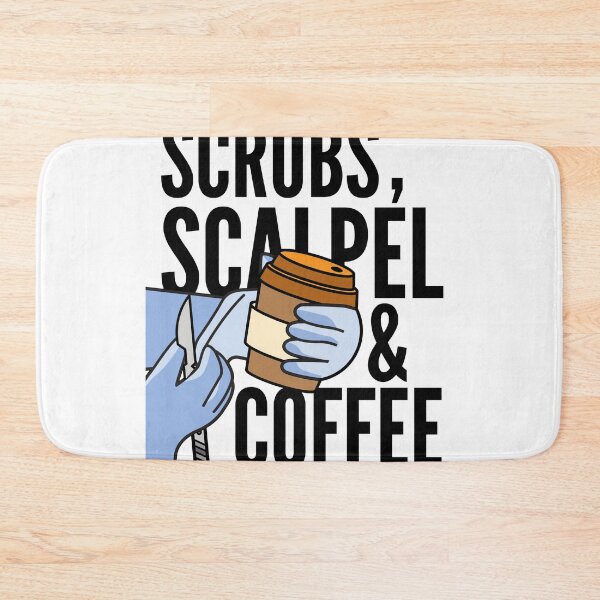 Item preview, Scrubs, Scalpel & Coffee designed and sold by iX-Physio.