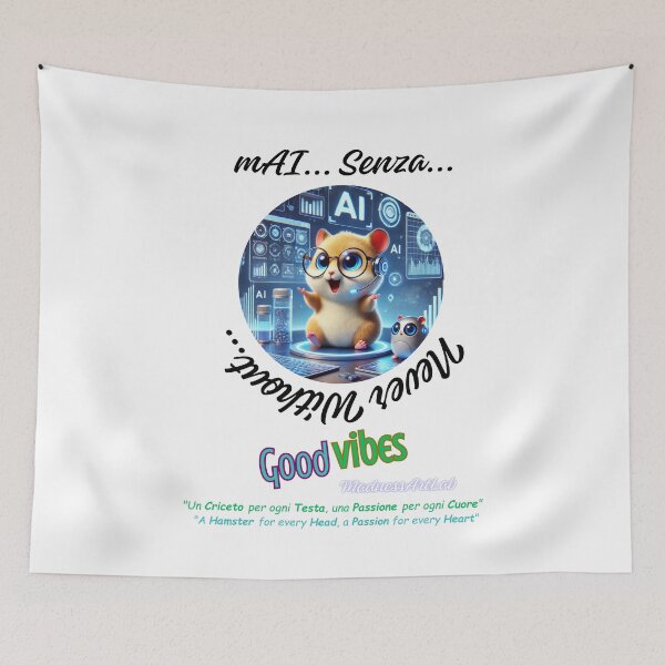 Item preview, AI hamster designed and sold by MadnessArtLab.