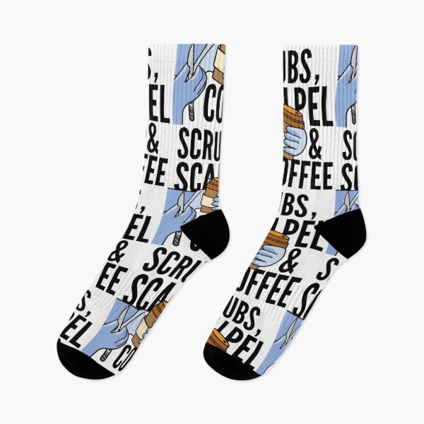 Item preview, Scrubs, Scalpel & Coffee designed and sold by iX-Physio.