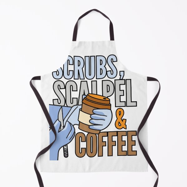 Item preview, Scrubs, Scalpel & Coffee designed and sold by iX-Physio.