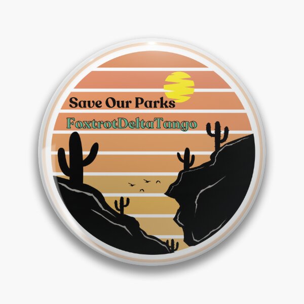 Item preview, Save our parks  designed and sold by SimplyNerdia.