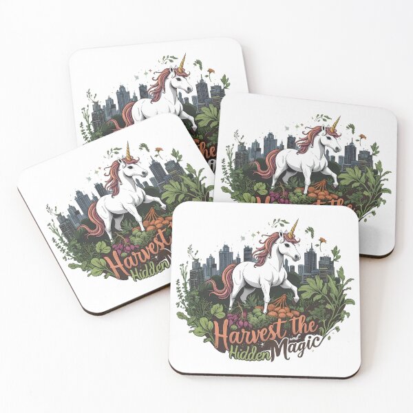 Item preview, Harvest the Hidden Magic Unicorn designed and sold by zoughlal.