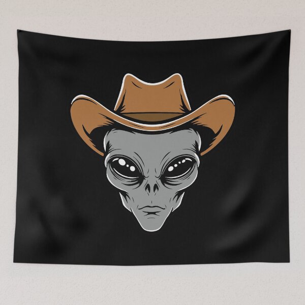 Item preview, Alien Cowboy designed and sold by roswellboutique.