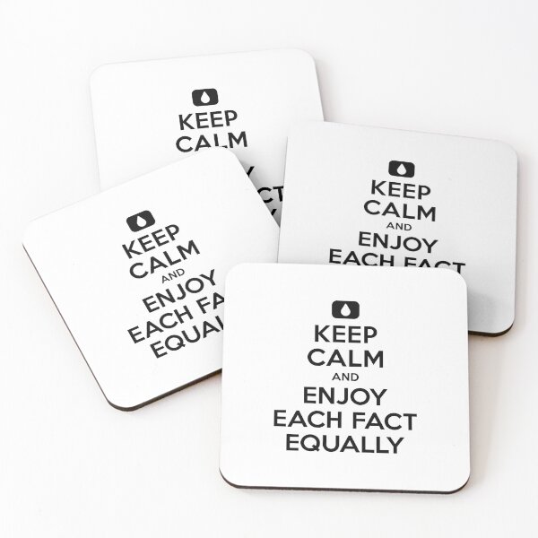 Item preview, Severance: Keep Calm and Enjoy Each Fact Equally designed and sold by BadCatDesigns.