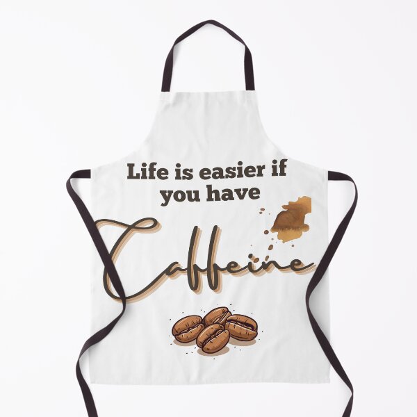 Item preview, White coffee design( caffeine) designed and sold by anirban10.