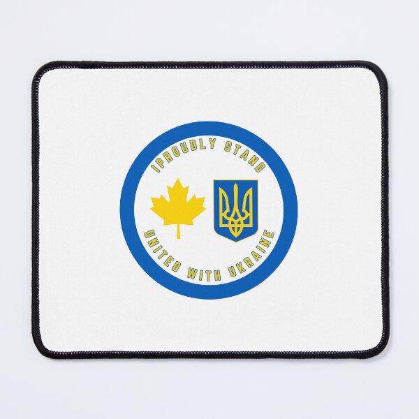 Item preview, I Proudly Stand United with Ukraine designed and sold by PROUD2BCANADIAN.