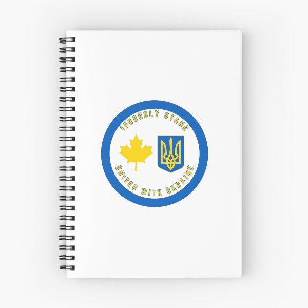 Item preview, I Proudly Stand United with Ukraine designed and sold by PROUD2BCANADIAN.