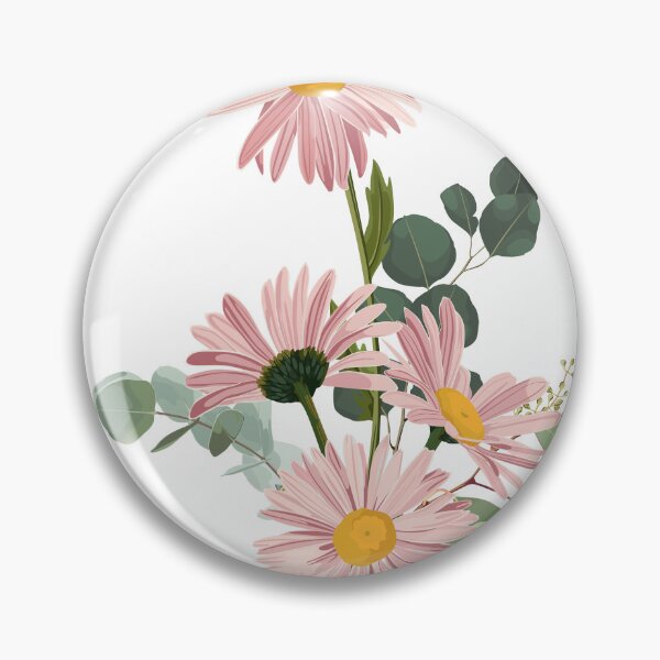 Item preview, Vintage card with a bouquet of daisy camomile flowers, herbs, eucalyptus on a white background. designed and sold by MatyKotiv.