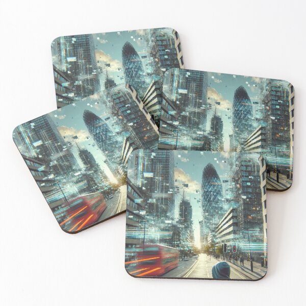 Item preview, Glitch in Reality: The Simulation Unraveling designed and sold by AbstractAnom.