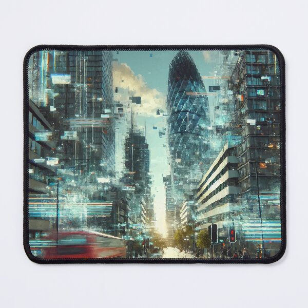 Item preview, Glitch in Reality: The Simulation Unraveling designed and sold by AbstractAnom.