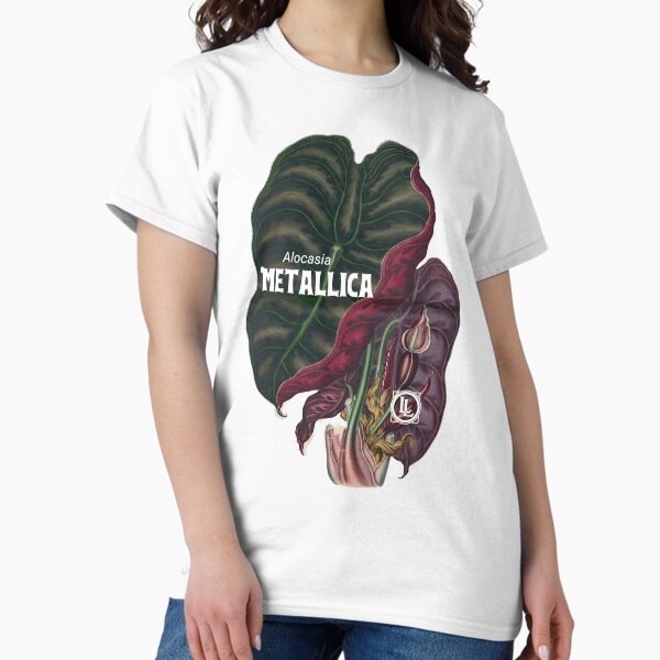 Aperçu de l'œuvre Alocasia metallica créée et vendue par Lloyd Library & Museum.