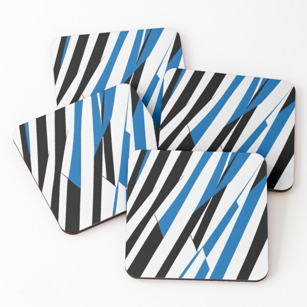 Item preview, stripe pattern 29 designed and sold by blackwhiteblue.