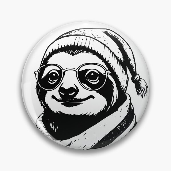 Artikelvorschau, Hipster-Faultier: Bleib cool, bleib stilvoll entworfen und verkauft von postprocess.