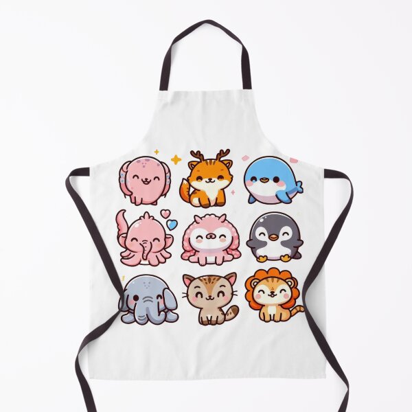 Item preview, zoo animals cute Cartoon  designed and sold by Coolparrotgirl.