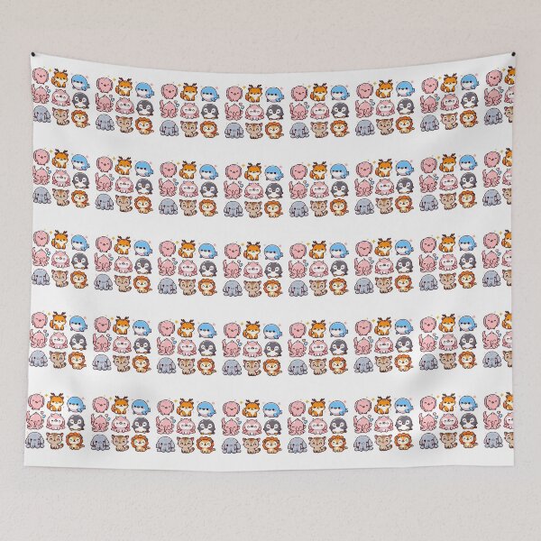 Item preview, zoo animals cute Cartoon  designed and sold by Coolparrotgirl.