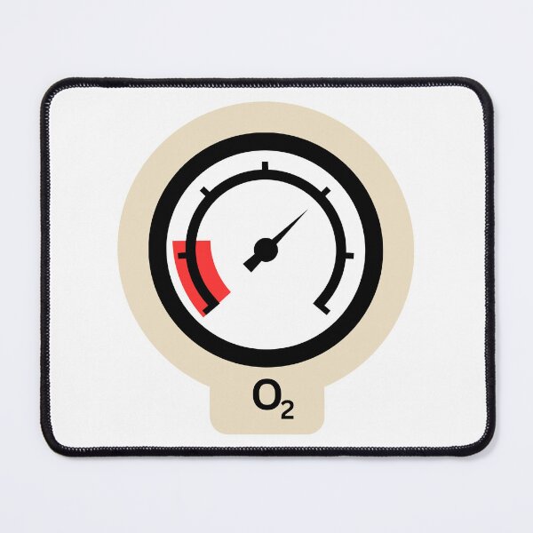 Item preview, Oxygen Gauge Anesthesia Happy Gas CRNA designed and sold by The Remi Reserve.