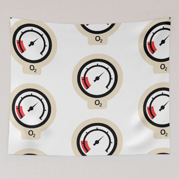 Item preview, Oxygen Gauge Anesthesia Happy Gas CRNA  designed and sold by The Remi Reserve.