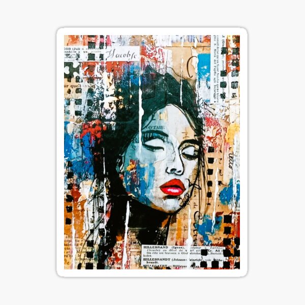 Item preview, Abstract fragments designed and sold by L'art du mixed media.
