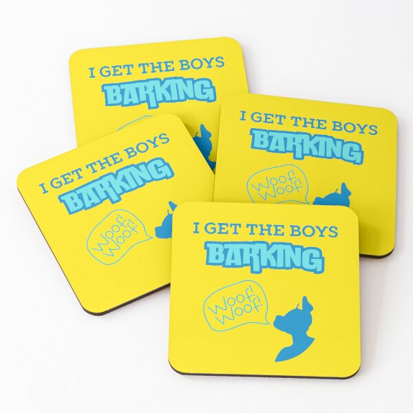 Item preview, I get the boys barking designed and sold by WruffDraft.
