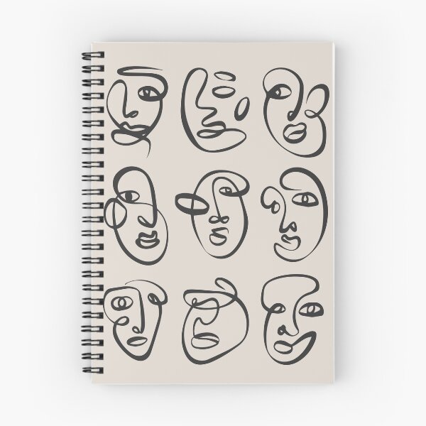 Item preview, Abstract Line Faces Collection designed and sold by OpalEllery.