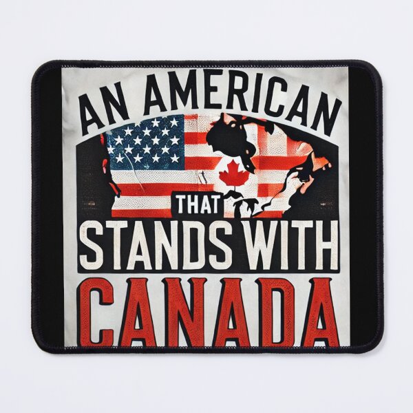Item preview, An American That Stands With Canada designed and sold by MySheetMusicArt.