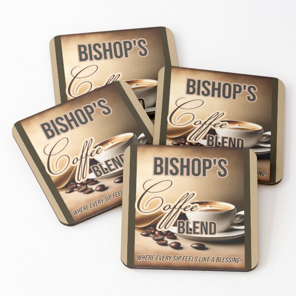 Item preview, Bishops Coffee Shirt designed and sold by Flavaprints4u.
