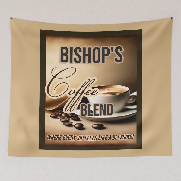 Item preview, Bishops Coffee Shirt designed and sold by Flavaprints4u.