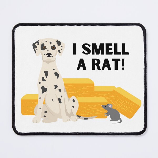 Item preview, Dalmatian I Smell A Rat designed and sold by Mop Dog Designs.