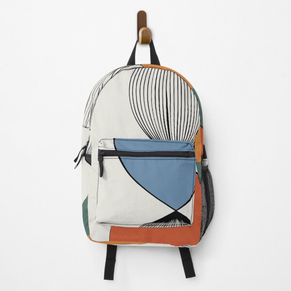 Item preview, Abstract Geometric Shapes with Curved Lines designed and sold by OpalEllery.