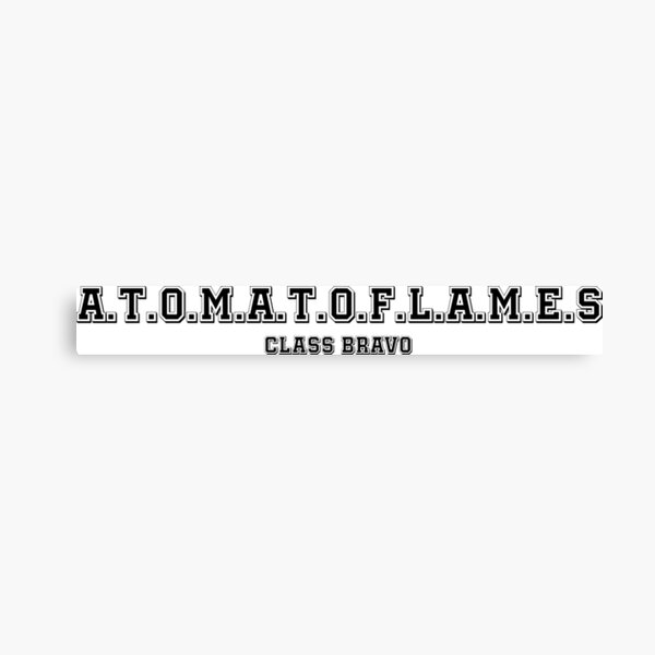 Item preview, Class Bravo ATOMATOFLAMES designed and sold by classbravowear.