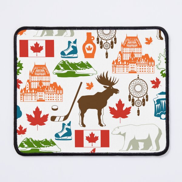 Item preview, Canadian Icons Pattern – A Celebration of Canada’s Culture & Nature designed and sold by GoldPerl.