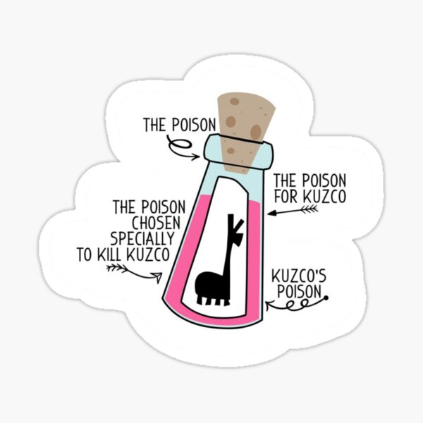 Item preview, the poison, the poison for kuzco, kuzco’s poison designed and sold by Daniella Jada Vela.