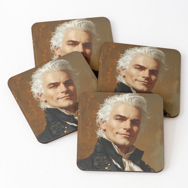 Item preview, Elegant Nobleman with Silver Hair designed and sold by Twisted Kids.