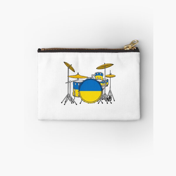 Item preview, Drum Kit Ukrainian Flag Drummer Musician designed and sold by doodlerob.
