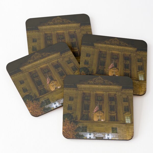 Item preview, Elegant Night View of Historic Building designed and sold by jrtwynam.