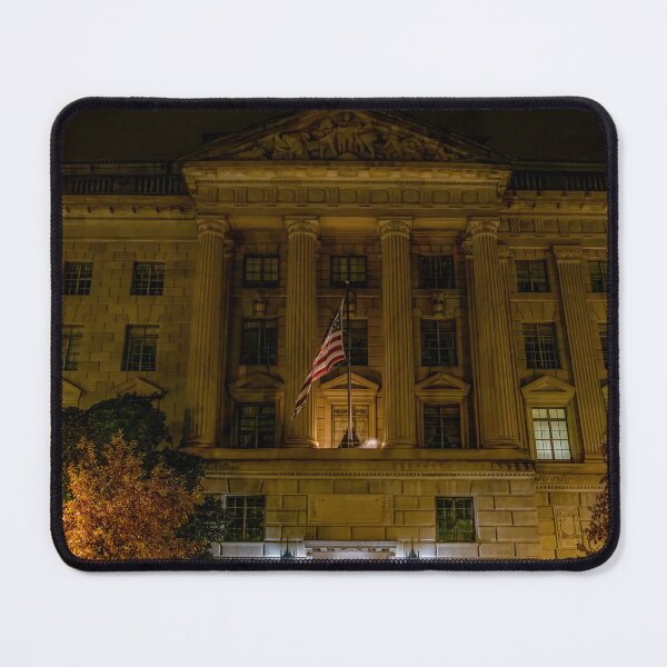 Item preview, Elegant Night View of Historic Building designed and sold by jrtwynam.