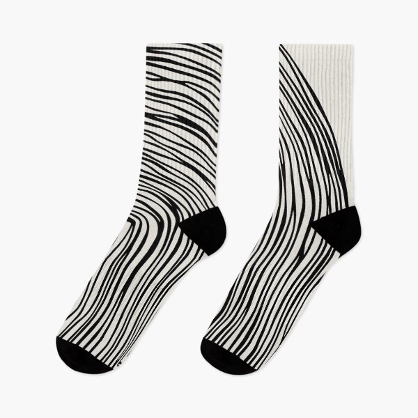 Item preview, Black and White Abstract Line Art Print designed and sold by OpalEllery.