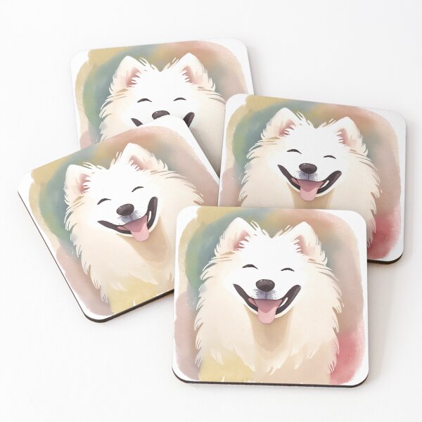 Item preview, Watercolour Samoyed Dog designed and sold by TheresaNicole.
