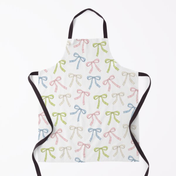 Item preview, Pastel Ribbon Bow Watercolor Pattern designed and sold by Magnolia Valley Art.