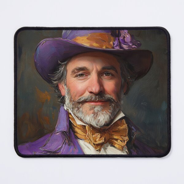 Item preview, Regal Gentleman in Vivid Purple Attire designed and sold by Twisted Kids.