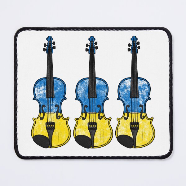 Item preview, Violin Ukrainian Flag Violinist String Musician designed and sold by doodlerob.
