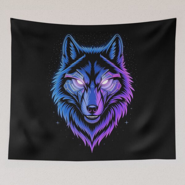Item preview, Cyber Astral Wolf Spirit  designed and sold by Philip-p22.