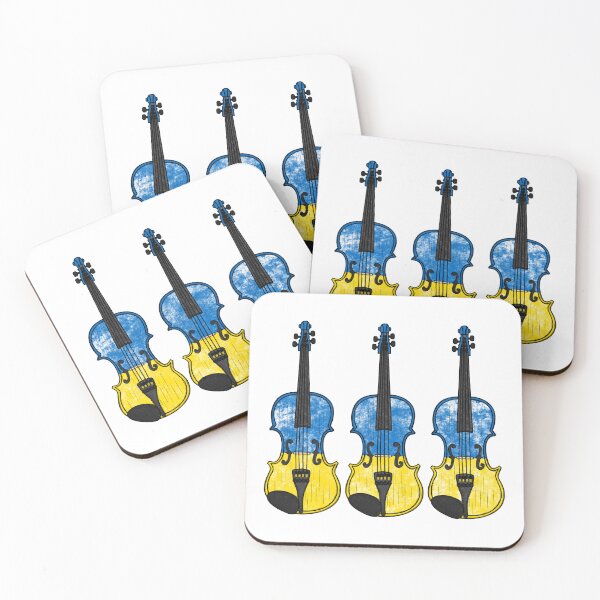 Item preview, Violin Ukrainian Flag Violinist String Musician designed and sold by doodlerob.