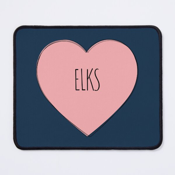 Item preview, I Love Elks Heart designed and sold by MaryAller.