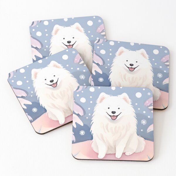 Item preview, Watercolour Samoyed Dog designed and sold by TheresaNicole.